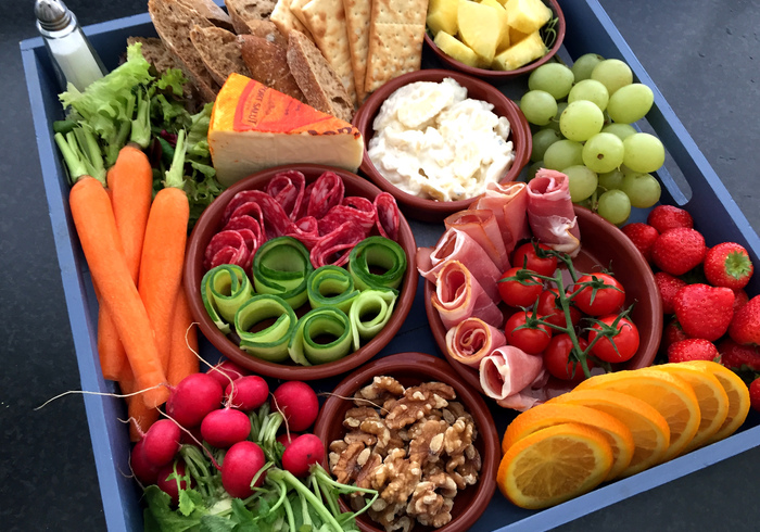 Crudite plank home