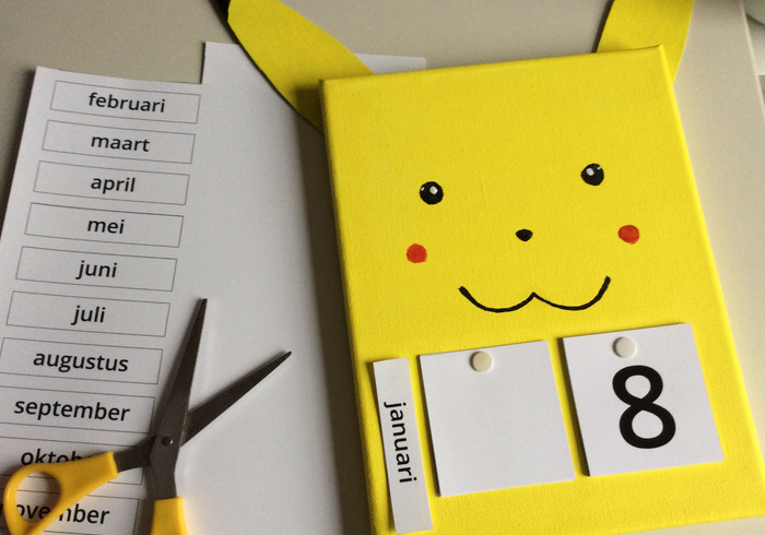 Pikachu kalender12