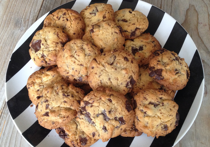 Chocolate chip cookies home