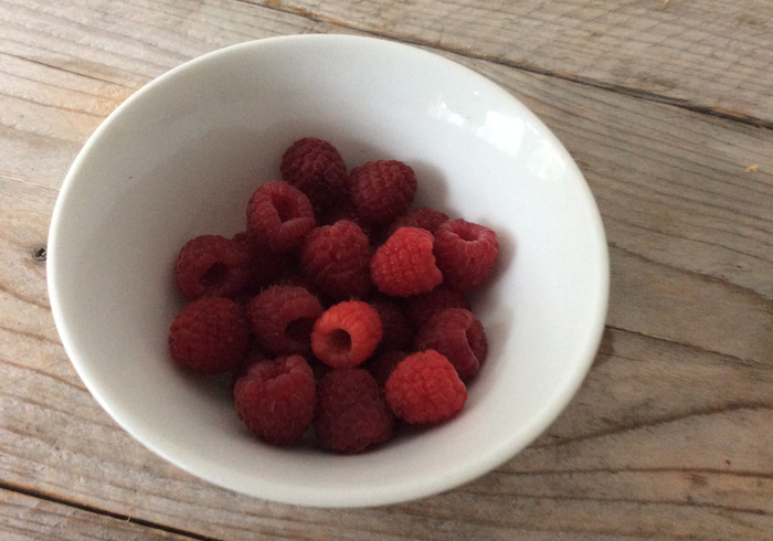 Raspberries side