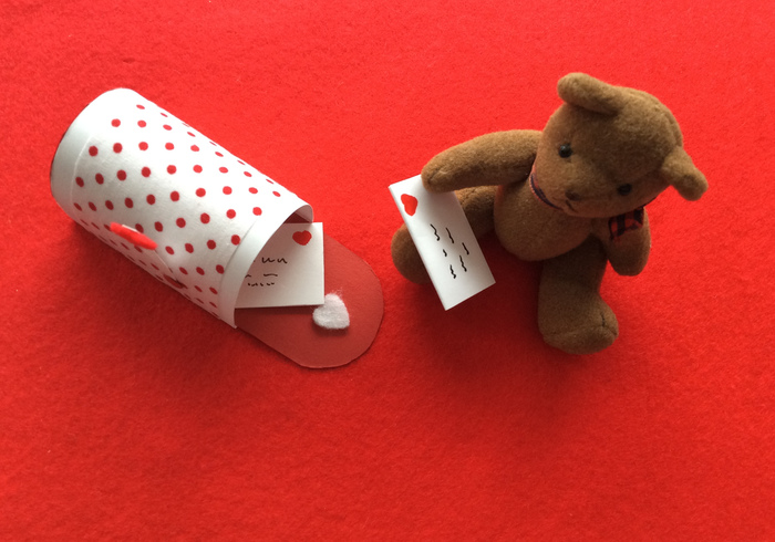 Valentine mailbox home