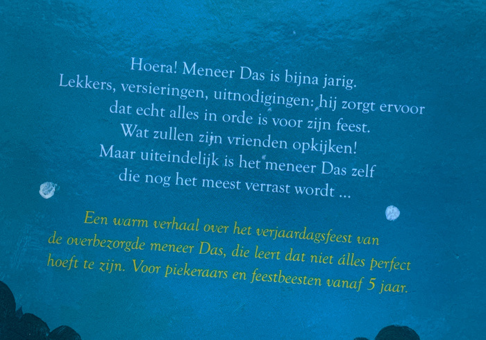 De verjaardag van meneer das sidepicll