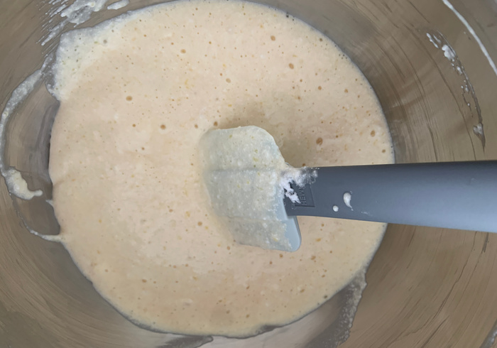 Karnemelk pannenkoeken met peren 19