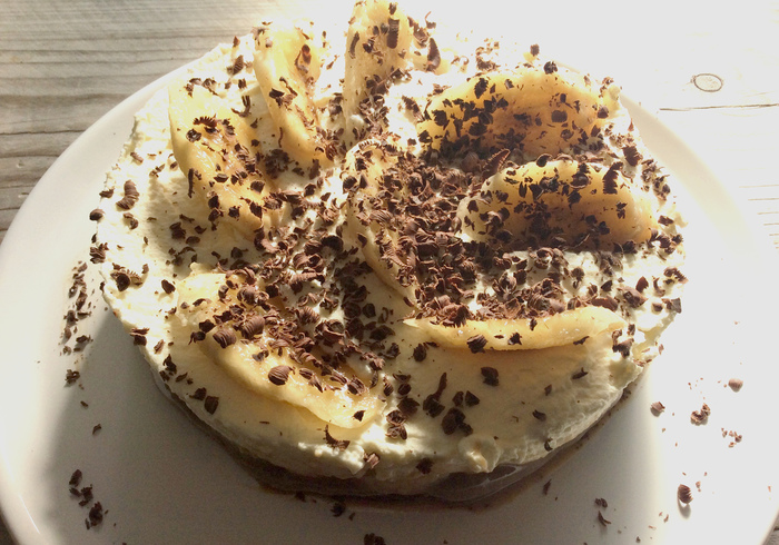 Banoffee pie home