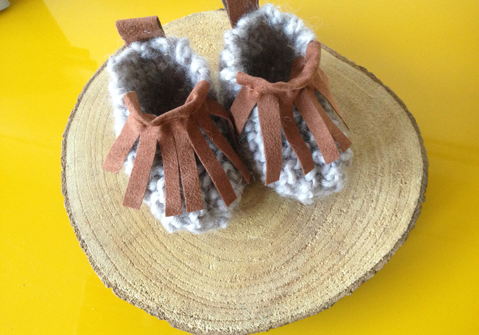 Baby booties home