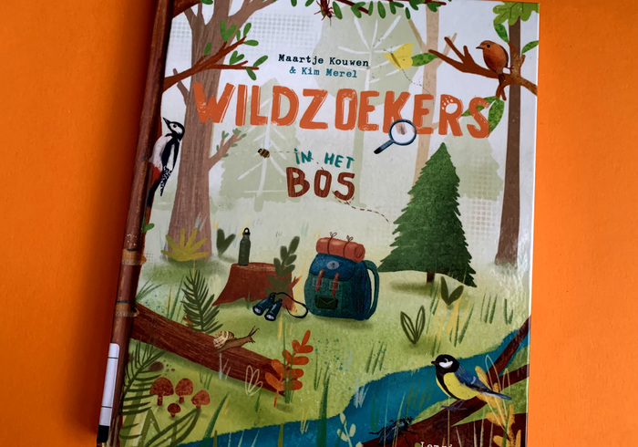 Wildzoekers in het bos homepage