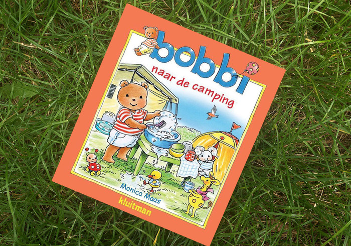 Bobbi naar de camping