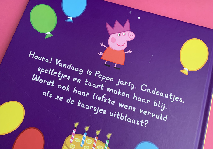 Fijne verjaardag peppa! sidepic