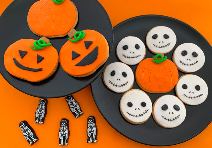 Jack skellington cookies homepage