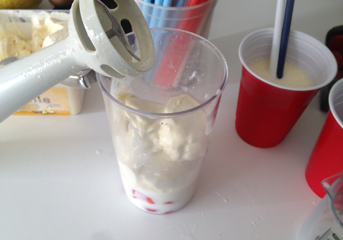 Aardbeien milkshake 04