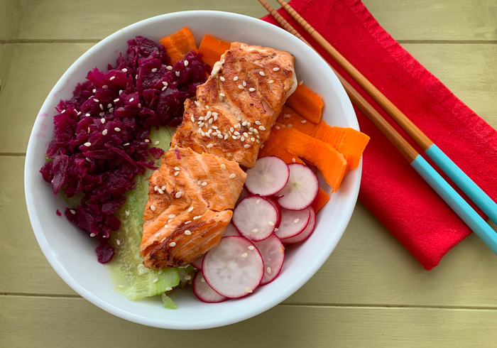 Quick sushi bowl sidepicll