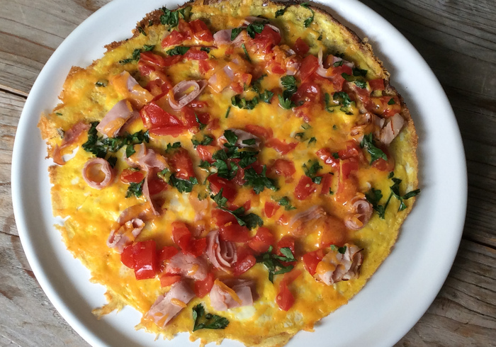 Sunday omelette home
