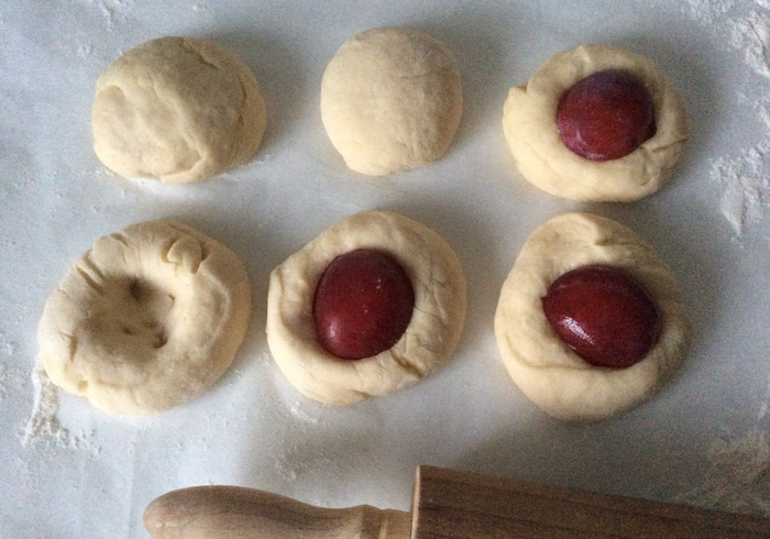 Sticky plum buns 11