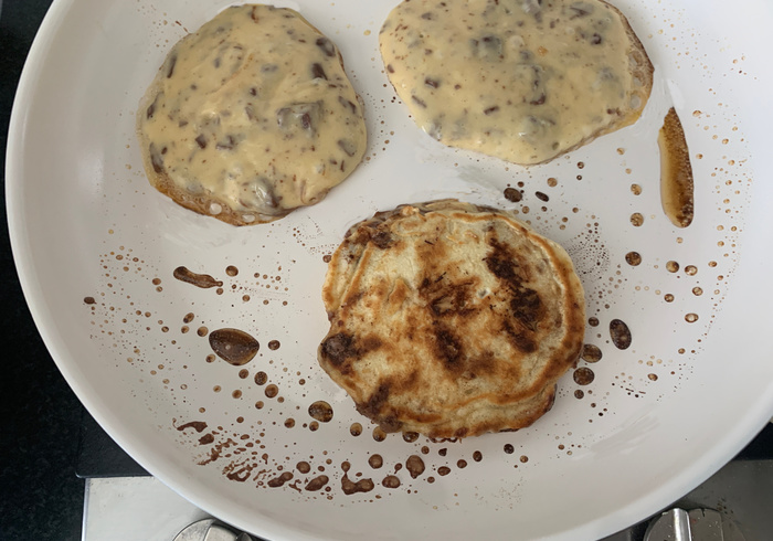 Chocolate chip pancakes 11