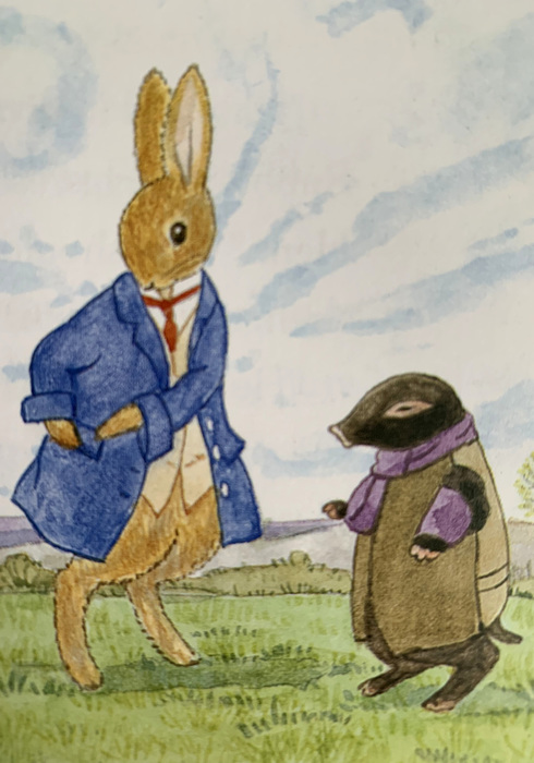 Hare and the easter eggs 01