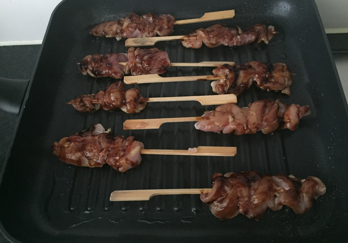 Teriyaki chicken skewers 15