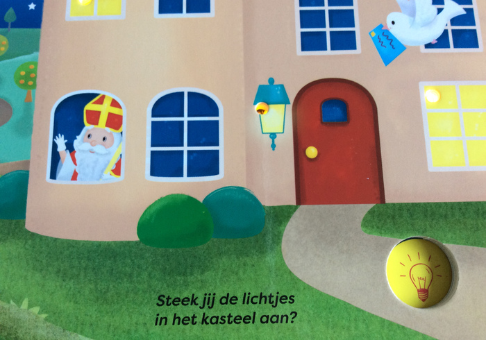 Sinterklaas lichtjes boek 01