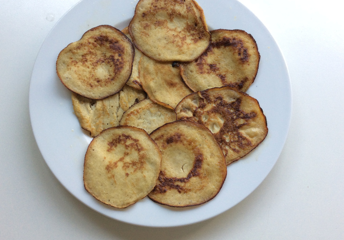 Bananen pannenkoekjes 09