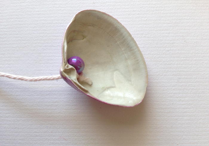Sea shell key chain 07