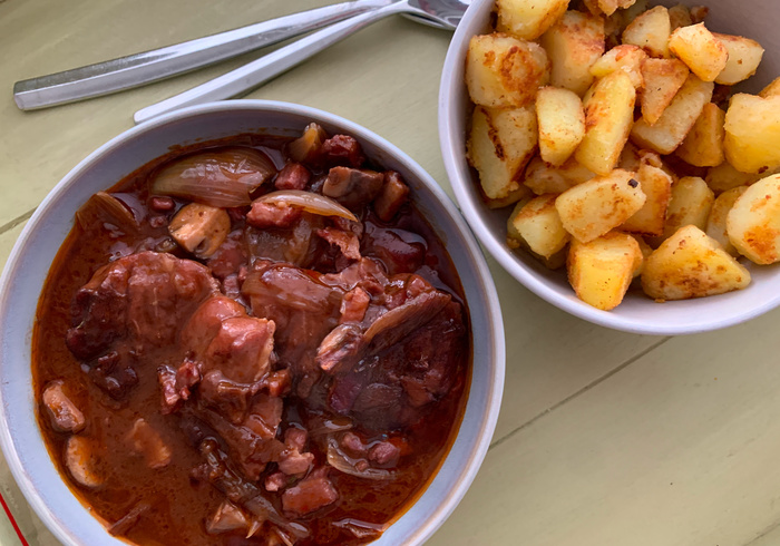 Coq au vin homepage