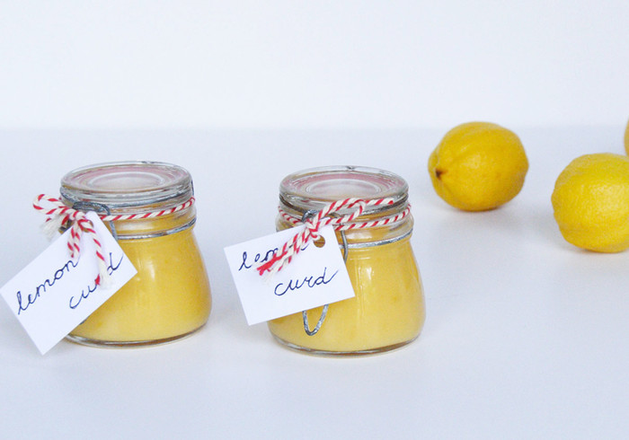 Homemade lemon curd sidepicll