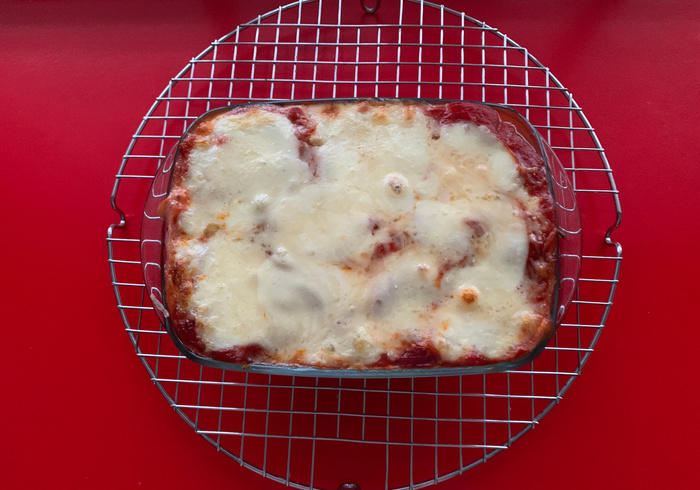Aubergine parmigiana 20
