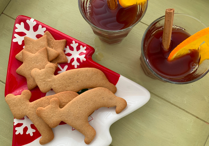 Gluhwein mocktail home