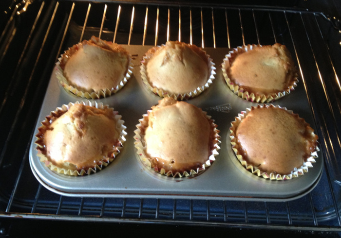 Appel toffee muffin 18