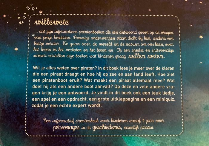 Willewete piraten sidepicll