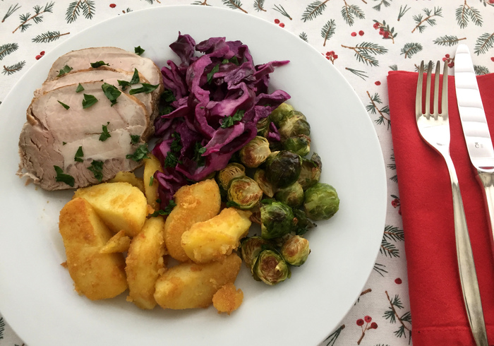 Rollade met spruitjes sidepicll