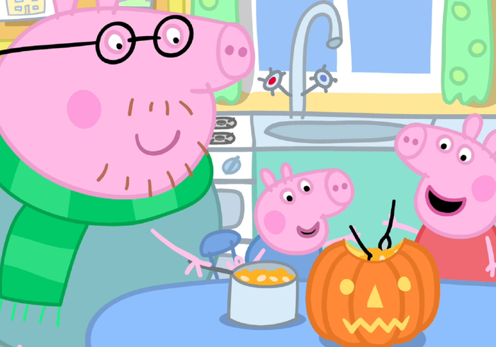 Peppa pig pumpkin party 01