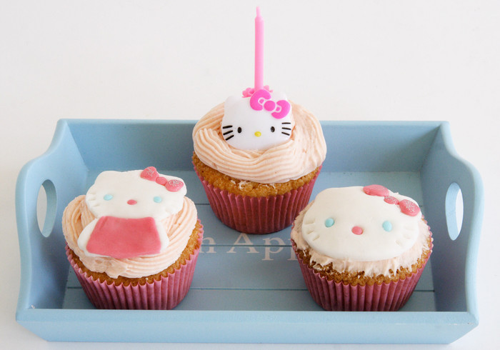 Hello kitty cupcakes home