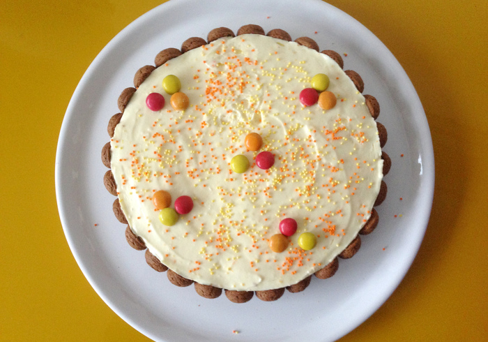 Sinterklaas cheescake home