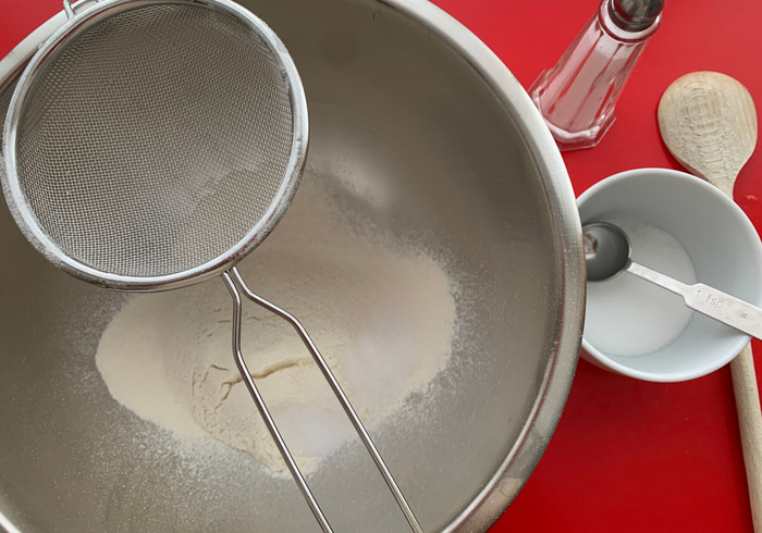 Karnemelk pannenkoeken met peren 11