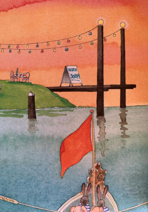 De koning gaat uit varen 04