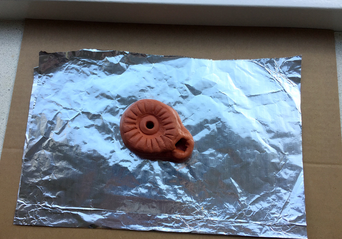 Roman oil lamp 18