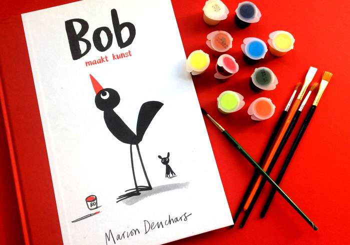 Bob maakt kunst home
