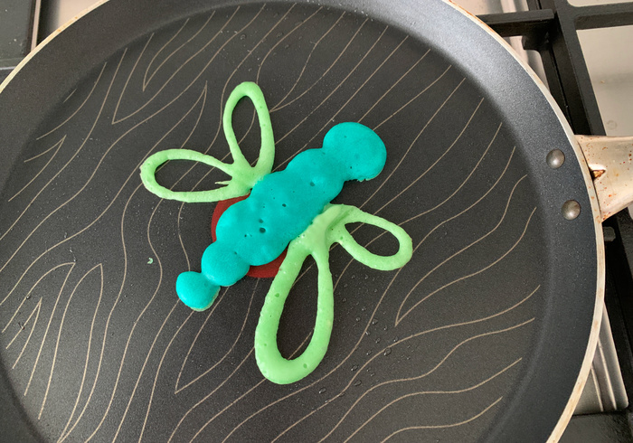 Pancake art jarig 17