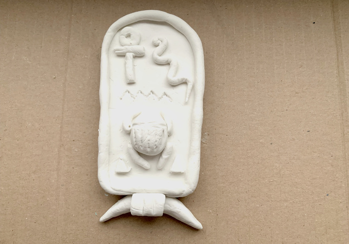 Egyptische cartouche 12