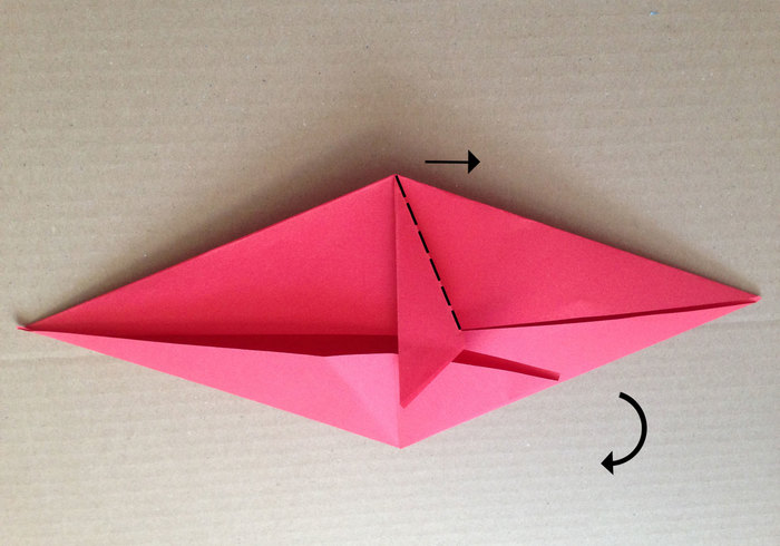 Origami muis 11