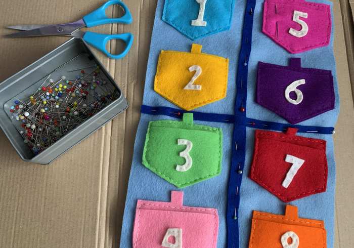 Chanoeka aftel kalender 12
