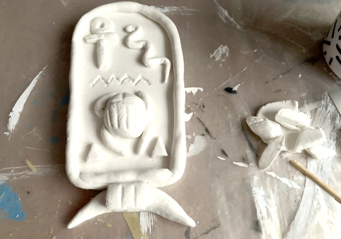 Egyptische cartouche 11