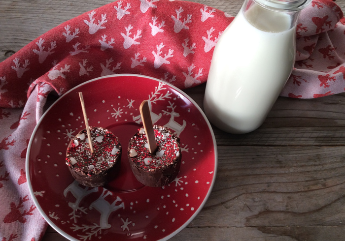 Hot chocolate stirrers promo