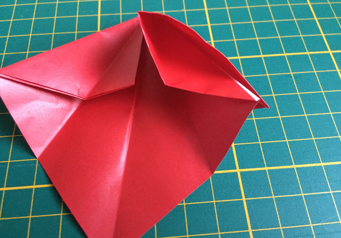 Origami paddenstoel 13