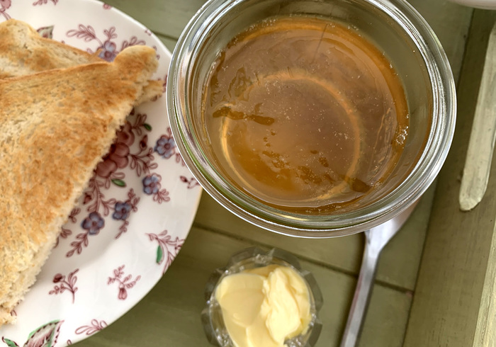 Apple jelly sidepicll