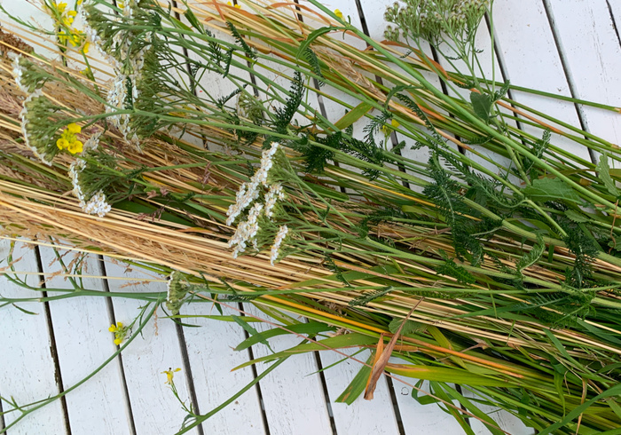 Gras krans 01