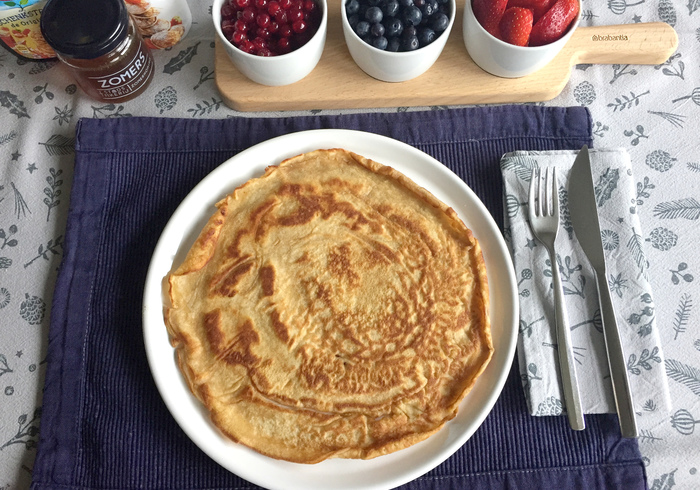 Basisrecept pannenkoeken promo