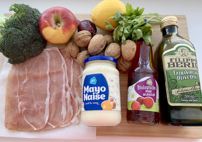 Waldorf salad sidepic