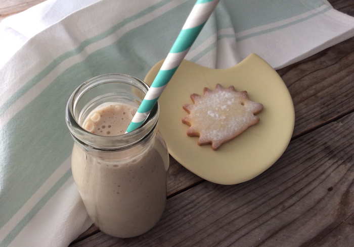 Pindakaas banaan smoothie home