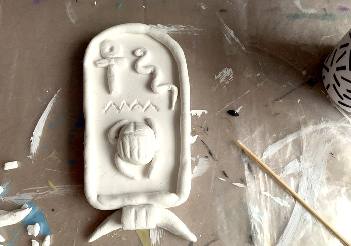 Egyptische cartouche 10
